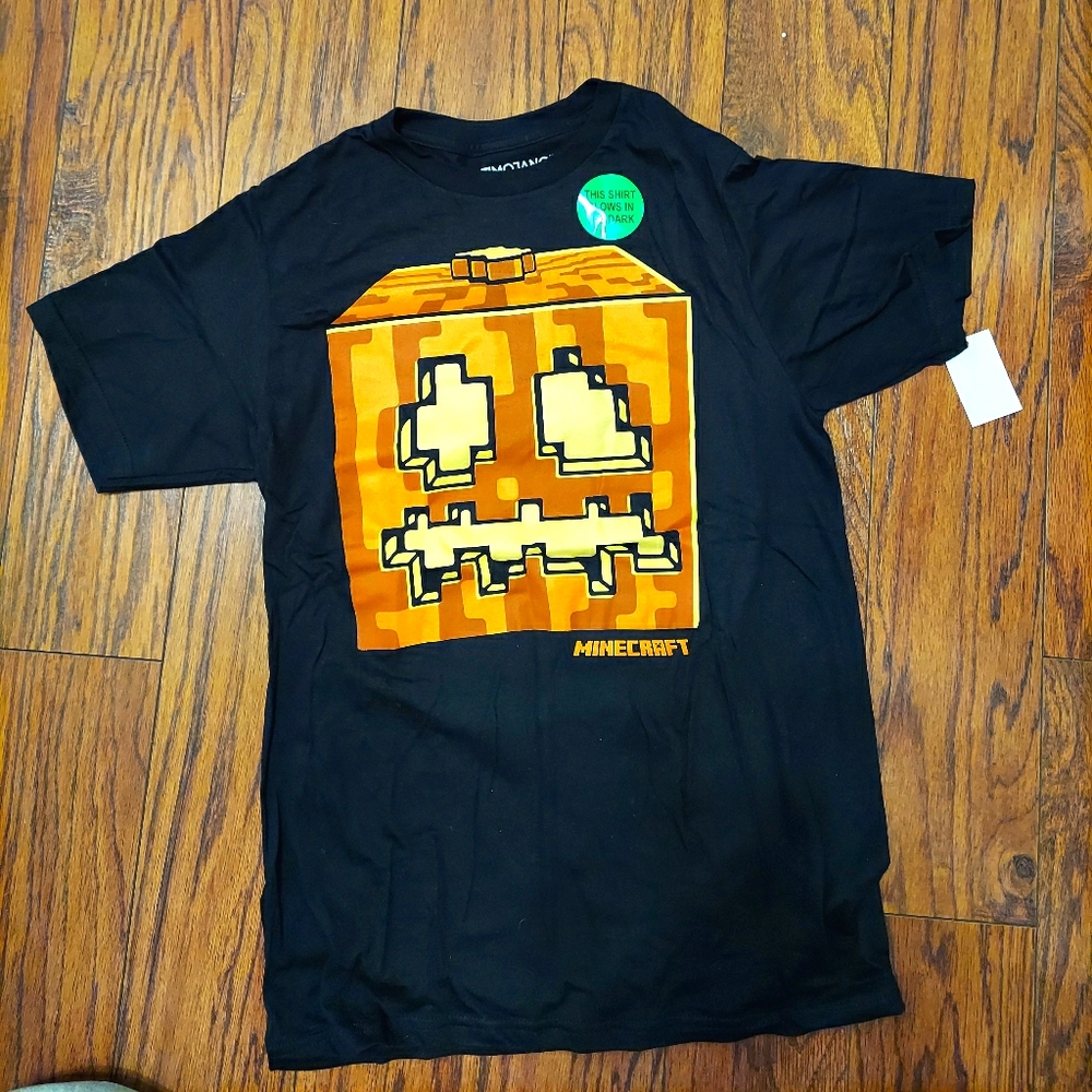 Official minecraft Halloween shirt